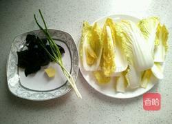 木耳娃娃菜的做法图解1