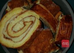 卡仕达酱蛋糕卷的做法图解7