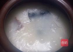 发菜蚝豉瘦肉粥的做法图解8