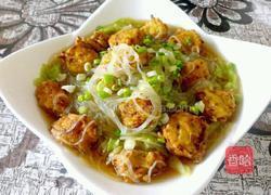 萝卜丸子粉丝汤的做法图解7