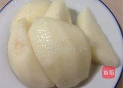 红酒炖雪梨的做法图解2