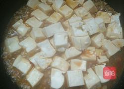 肉沫烧嫩豆腐的做法图解4