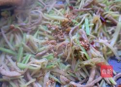 肉炒萝卜丝的做法图解5