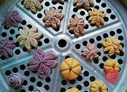 花朵馒头的做法图解7
