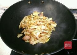 腊肉炒豆丝的做法图解7