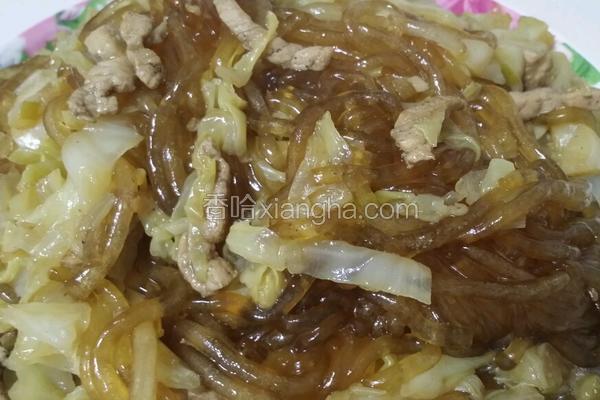 大头菜炒粉条