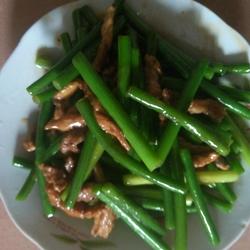 蒜苗炒肉的做法[图]