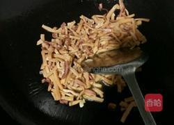 香芹炒干鱿鱼的做法图解3