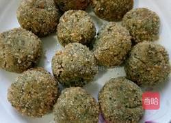 荠菜圆子的做法图解8