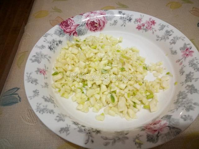 大蒜切末