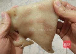 水晶豆腐---水晶猪皮冻的做法图解4