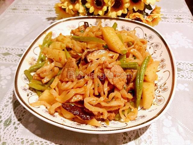 豆角蒸面