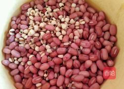 红小豆薏仁米桂圆枣粥的做法图解1