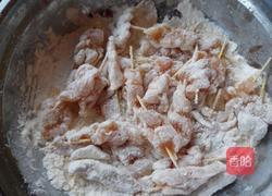 牙签式炸鸡米花的做法图解4