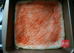 蘑菇鸡肉比萨的做法图解5