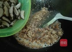肉末蘑菇烧日本豆腐的做法图解4