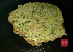 鸡蛋菠菜饼的做法图解7