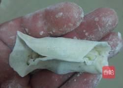 葱花煎饺的做法图解4