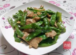 荷兰豆炒瘦肉的做法图解9