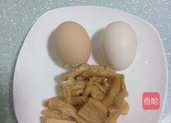 萝卜脯煎鸡蛋的做法图解1