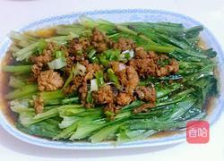 肉酱汁浇麦菜的做法图解11