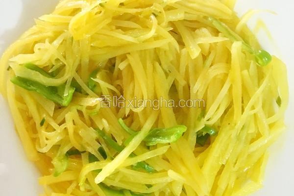 青椒土豆丝