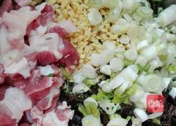 荠菜包子的做法图解3