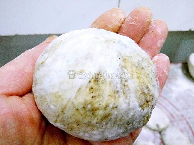 倒过来光面朝上