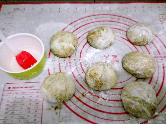 全部完成抹上淡盐水