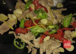 猪肝炒肉的做法图解4