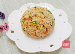 什锦虾仁蛋炒饭的做法图解9