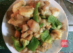 溜双段(肉段和虾段)的做法图解6