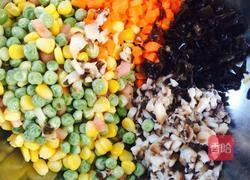 五彩糯米饭的做法图解2