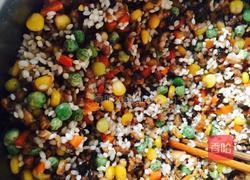 五彩糯米饭的做法图解5