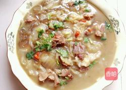 羊肉炖白菜粉条的做法图解16