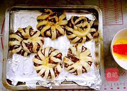 豆沙卷花朵面包的做法图解20