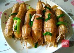 白灼濑尿虾的做法图解8