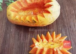 银耳百合木瓜盅的做法图解3