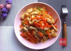 胡萝卜炒肉的做法图解7