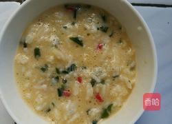 米饭鸡蛋饼的做法图解4