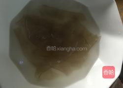 青椒木耳炒粉皮的做法图解3