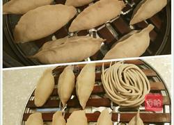 韭菜馅莜面蒸饺的做法图解4