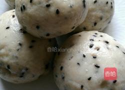 黑芝麻发面馒头的做法图解11