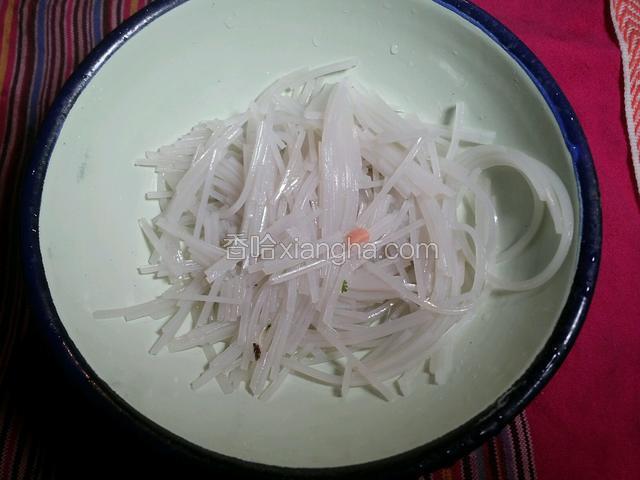 粉条切段