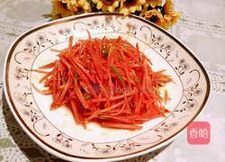 拌红萝卜丝的做法图解4
