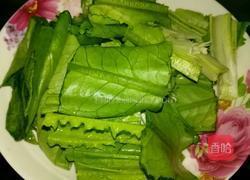 蒜蓉油麦菜的做法图解2