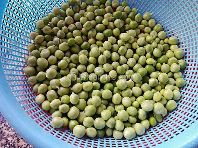豌豆洗干