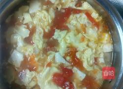 西红柿鸡蛋豆腐汤的做法图解7