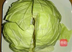 炝炒甘蓝的做法图解1