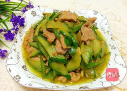 青椒黄瓜炒肉的做法图解10